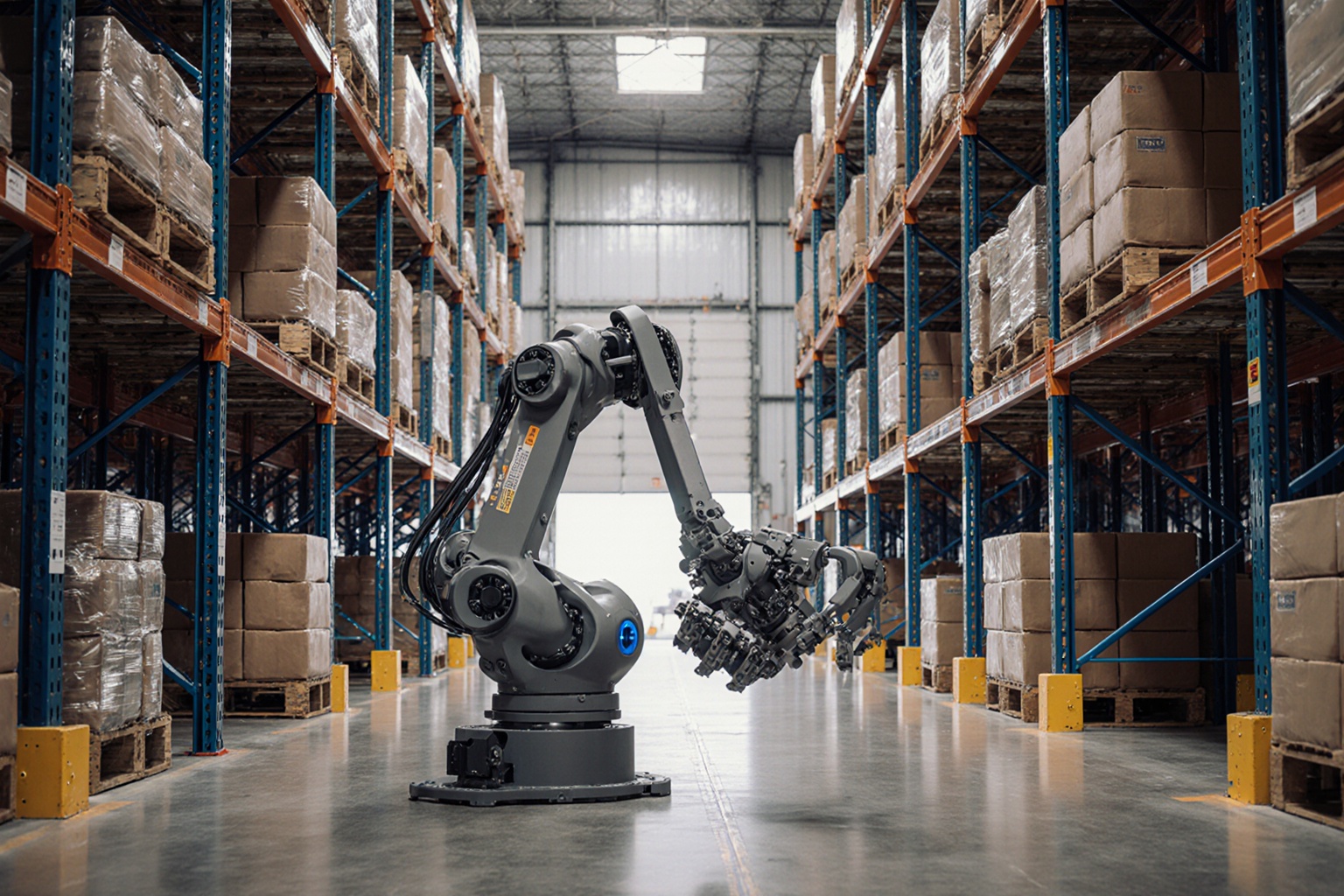 Robotic Logistics Warehouse